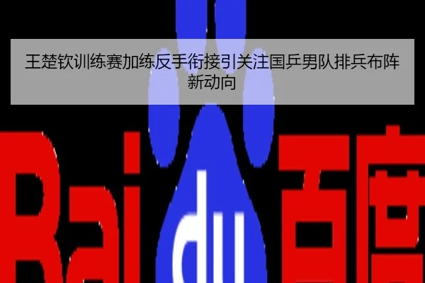 王楚钦训练赛加练反手衔接引关注国乒男队排兵布阵新动向